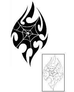 Spider Web Tattoo Tattoo Styles tattoo | GJF-00397