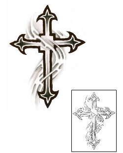 Gothic Tattoo Religious & Spiritual tattoo | GJF-00601