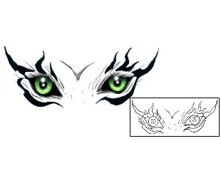 Eye Tattoo Animal tattoo | GJF-00652