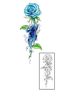 Rose Tattoo Plant Life tattoo | GJF-00688