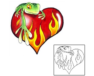 Reptiles & Amphibians Tattoo Miscellaneous tattoo | GJF-00693