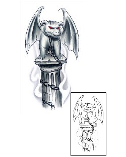 Devil - Demon Tattoo Mythology tattoo | GJF-00701