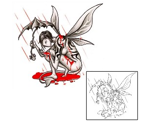 Devil - Demon Tattoo Petrina Fairy Tattoo