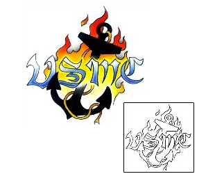 Fire – Flames Tattoo Miscellaneous tattoo | GJF-01246