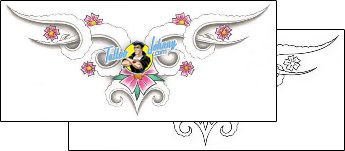 Cherry Blossom Tattoo lower-back-tattoos-gentleman-jim-gjf-01347