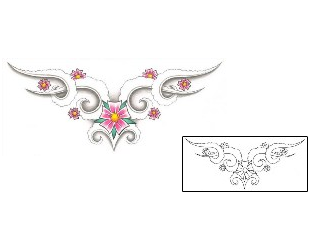 Cherry Blossom Tattoo Specific Body Parts tattoo | GJF-01347
