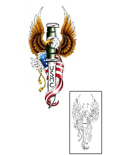 Eagle Tattoo Animal tattoo | GJF-01408