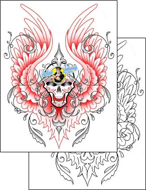 Skull Tattoo horror-skull-tattoos-gentleman-jim-gjf-01672