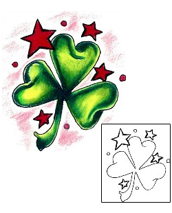 Irish Tattoo Plant Life tattoo | GLF-00031
