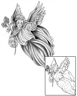 Angel Tattoo Religious & Spiritual tattoo | GPF-00008