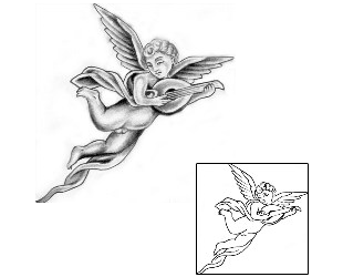 Angel Tattoo Religious & Spiritual tattoo | GPF-00014