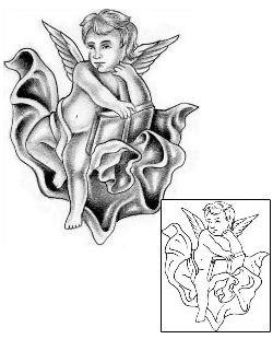 Angel Tattoo Religious & Spiritual tattoo | GPF-00039
