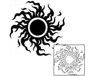 Sun Tattoo Tattoo Styles tattoo | GPF-00048