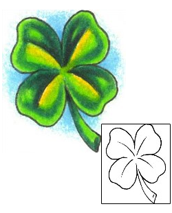 Irish Tattoo Plant Life tattoo | GPF-00127