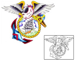 Military Tattoo Tattoo Styles tattoo | GPF-00141