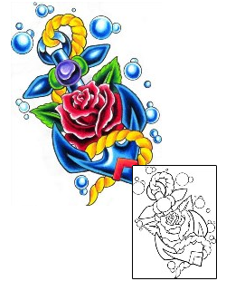 Anchor Tattoo Tattoo Styles tattoo | GPF-00142