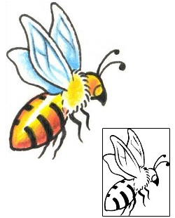 Bee Tattoo For Women tattoo | GPF-00169