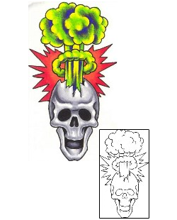Bomb Tattoo Horror tattoo | GPF-00247