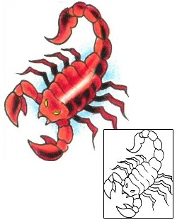 Scorpio Tattoo Zodiac tattoo | GPF-00275