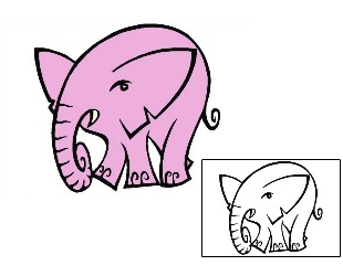 Elephant Tattoo Tattoo Styles tattoo | GRF-00144