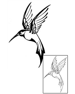 Hummingbird Tattoo Animal tattoo | GSF-00049