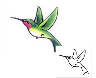Hummingbird Tattoo Animal tattoo | GSF-00053