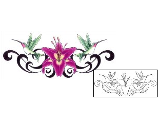 Hummingbird Tattoo For Women tattoo | GSF-00057