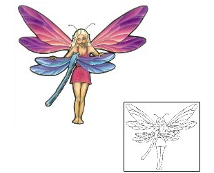 Dragonfly Tattoo Theda Fairy Tattoo