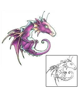 Dragon Tattoo Mythology tattoo | GSF-00155