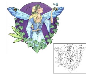 Fantasy Tattoo Leola Fairy Tattoo