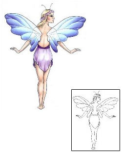 Fantasy Tattoo Magdalene Fairy Tattoo