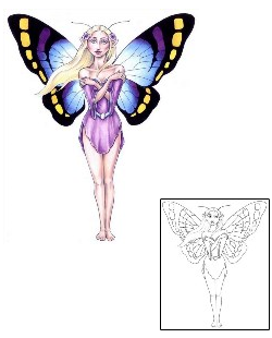 Fantasy Tattoo Carlotta Fairy Tattoo