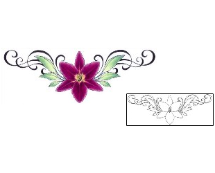 Lily Tattoo For Women tattoo | GSF-00383