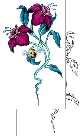 Vine Tattoo plant-life-vine-tattoos-gail-somers-gsf-00429