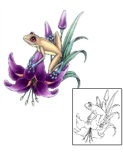 Lily Tattoo Reptiles & Amphibians tattoo | GSF-00497