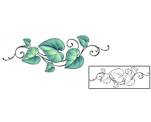 Vine Tattoo Plant Life tattoo | GSF-00540