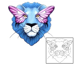 Lion Tattoo Mythology tattoo | GSF-00558