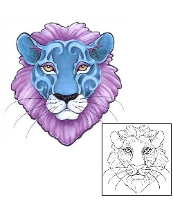 Lion Tattoo Mythology tattoo | GSF-00559