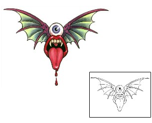 Vampire Tattoo Horror tattoo | GSF-00624