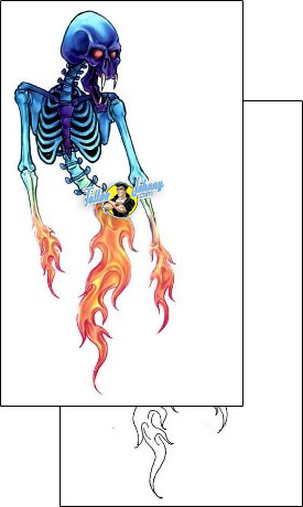 Skeleton Tattoo horror-skeleton-tattoos-gail-somers-gsf-00640