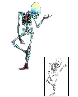 Skeleton Tattoo Horror tattoo | GSF-00644
