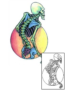 Skeleton Tattoo Horror tattoo | GSF-00649