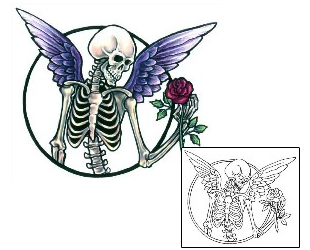 Skeleton Tattoo Horror tattoo | GSF-00658