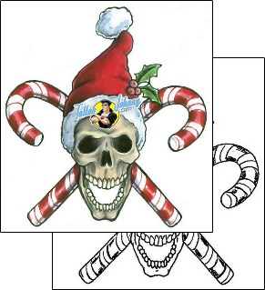 Skull Tattoo horror-skull-tattoos-gail-somers-gsf-00659