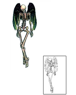 Skeleton Tattoo Horror tattoo | GSF-00666