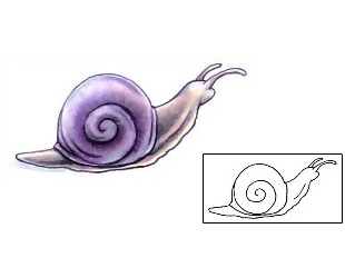 Snail Tattoo GSF-00667
