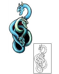 Snake Tattoo Horror tattoo | GSF-00670