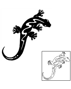 Lizard Tattoo Tattoo Styles tattoo | GSF-00787
