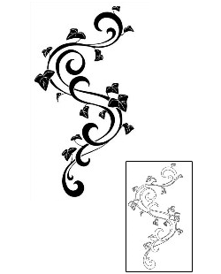Vine Tattoo Plant Life tattoo | GSF-00800