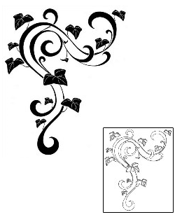Vine Tattoo Plant Life tattoo | GSF-00801